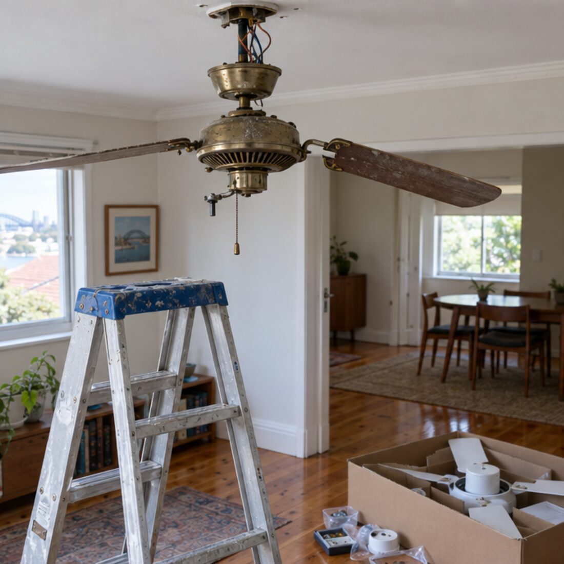 Replacing an old fan