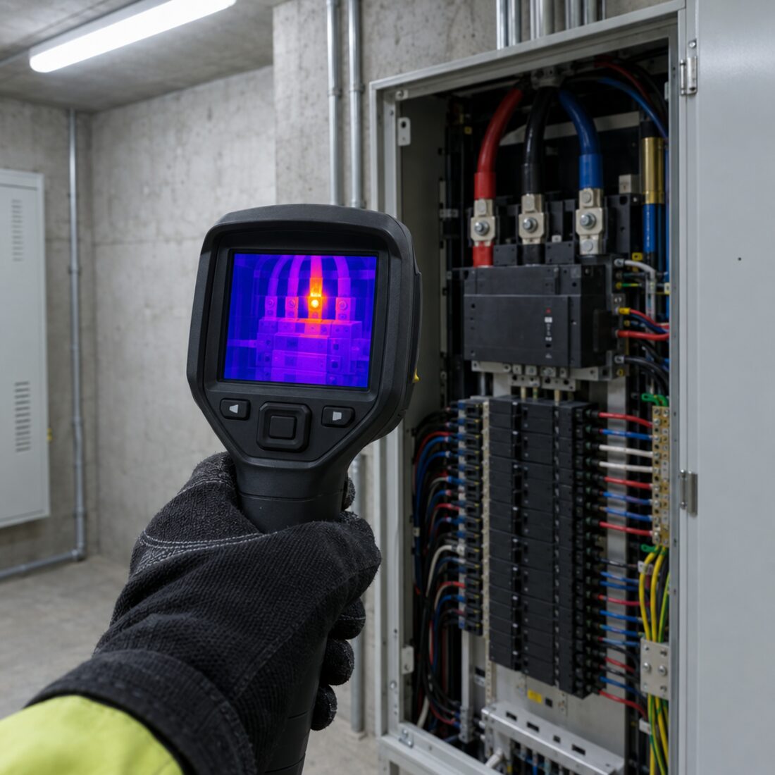 Main switch rooms and meter panels
