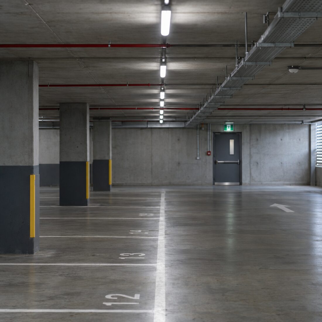 Car park and stairwell lighting